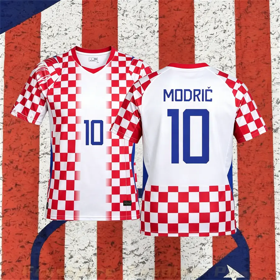 2026 Croatia Home No.10 Modric Short sleeve Soccer jersey