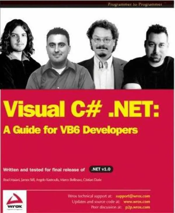 USED-Visual C# .NET: A Guide for VB6 Developers by Angelo Kastroulis (Paperback)
