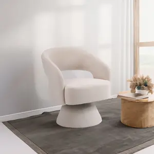 Swivel Accent Barrel Armchair