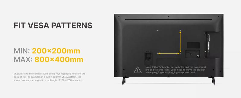 MonTEK Full Motion TV Wall Mount for 43–95 Inch TVs, Pre-Assembled TV Mount with Tool-Free Tilt, Swivel, Extension, Max VESA 800 x 400mm and 132 lbs, 16″/18″ Wood Studs