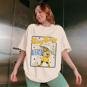 Stay Salty Melt ICE Protest T-Shirt, No ICE Graphic Tee, Pro Immigration Shirt, Abolish Ice Shirt, No Human Is Illegal