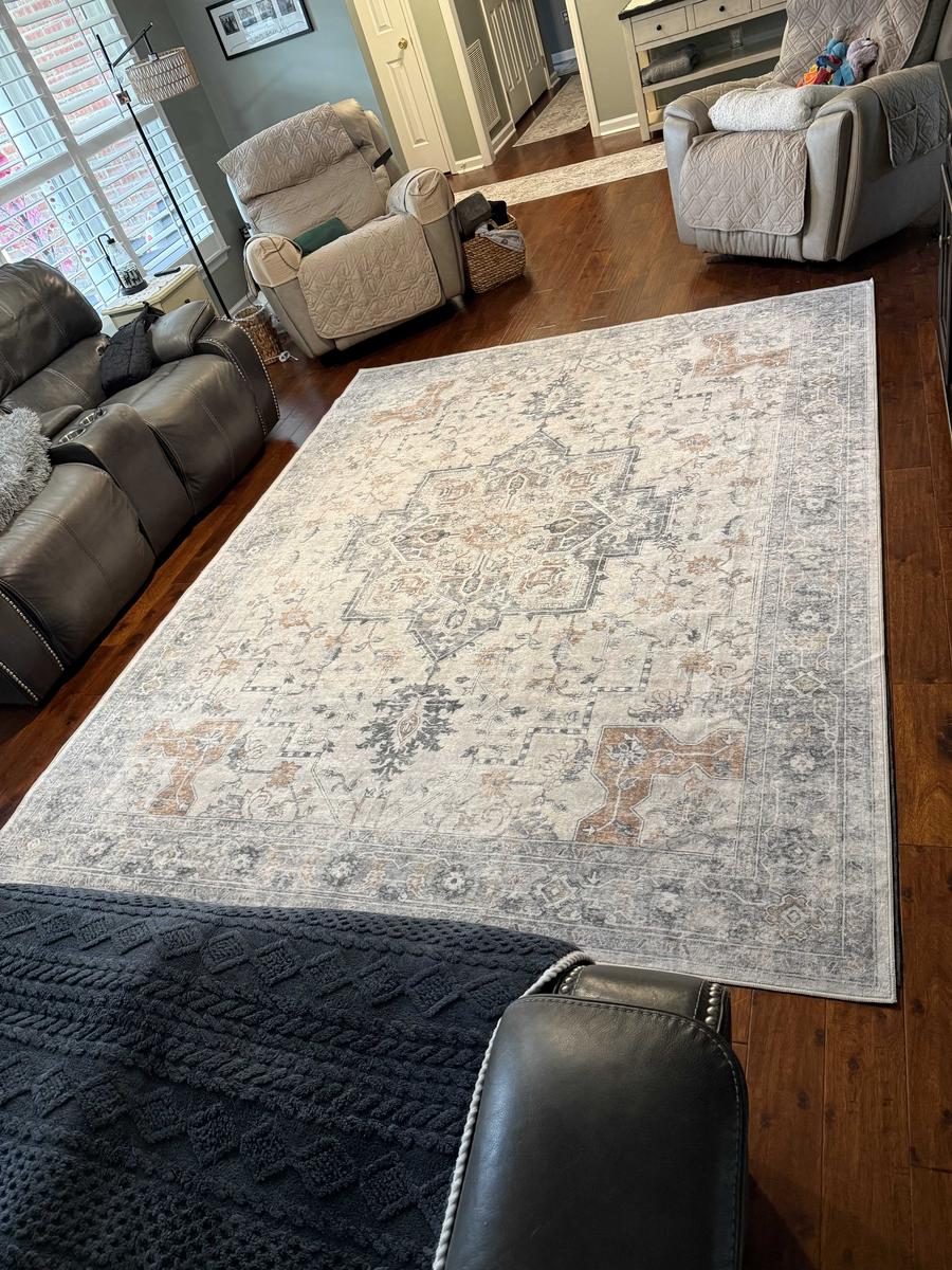 Item: Light Taupe Brown , 2X7