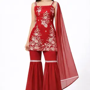 90s Bollywood inspired salwar suits Sarara style salwar kamiz set