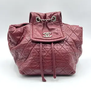 Pre-owned CHANEL Leather Backpacks handbag