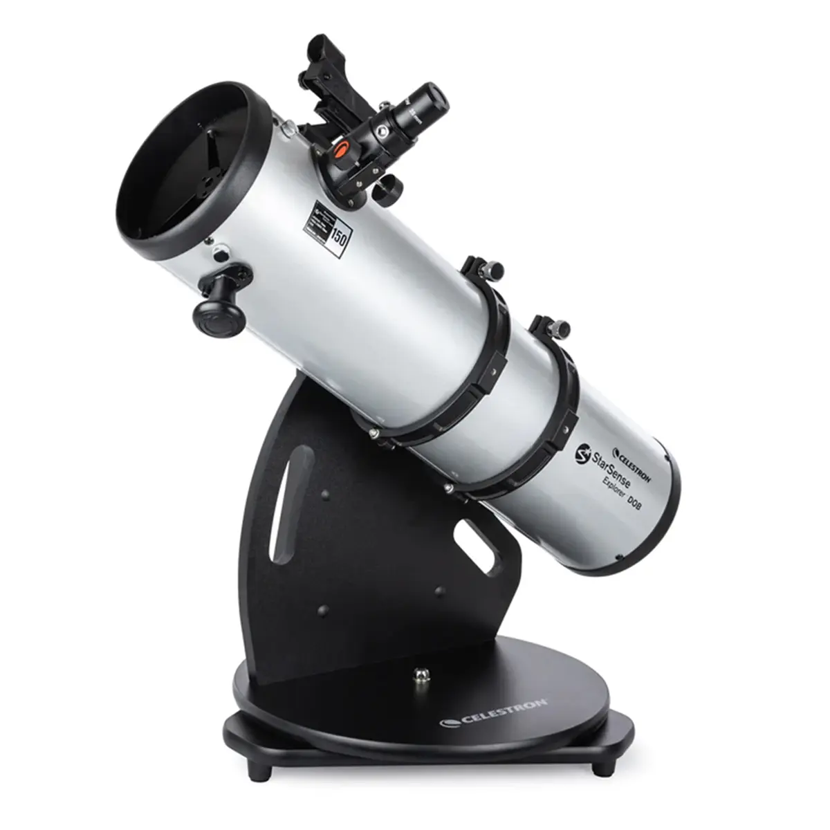 Celestron StarSense Explorer 150mm f/5 Aperture Smartphone App-Enabled Tabletop Dobsonian Telescope, Ideal for Stargazers