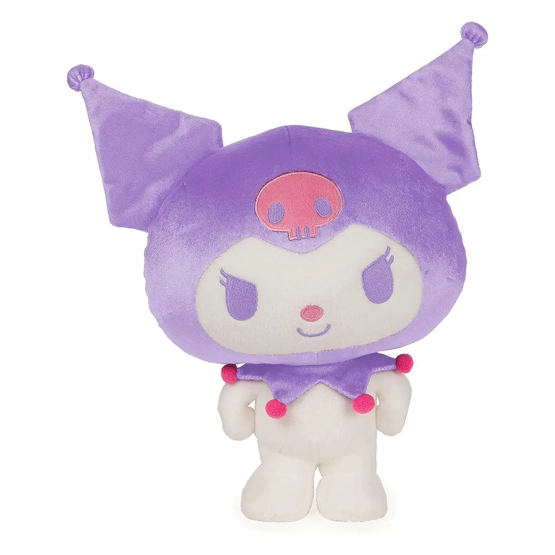GUND Sanrio Soft Adorable Stuffed Animal - 9.5" Hello Kitty Kuromi Plush, Toys & Hobbies Dolls & Stuffed Toys Category