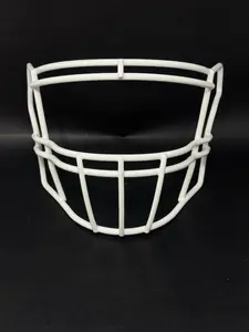 White Riddell 95414 Football Facemask for Full-Size Football Helmets