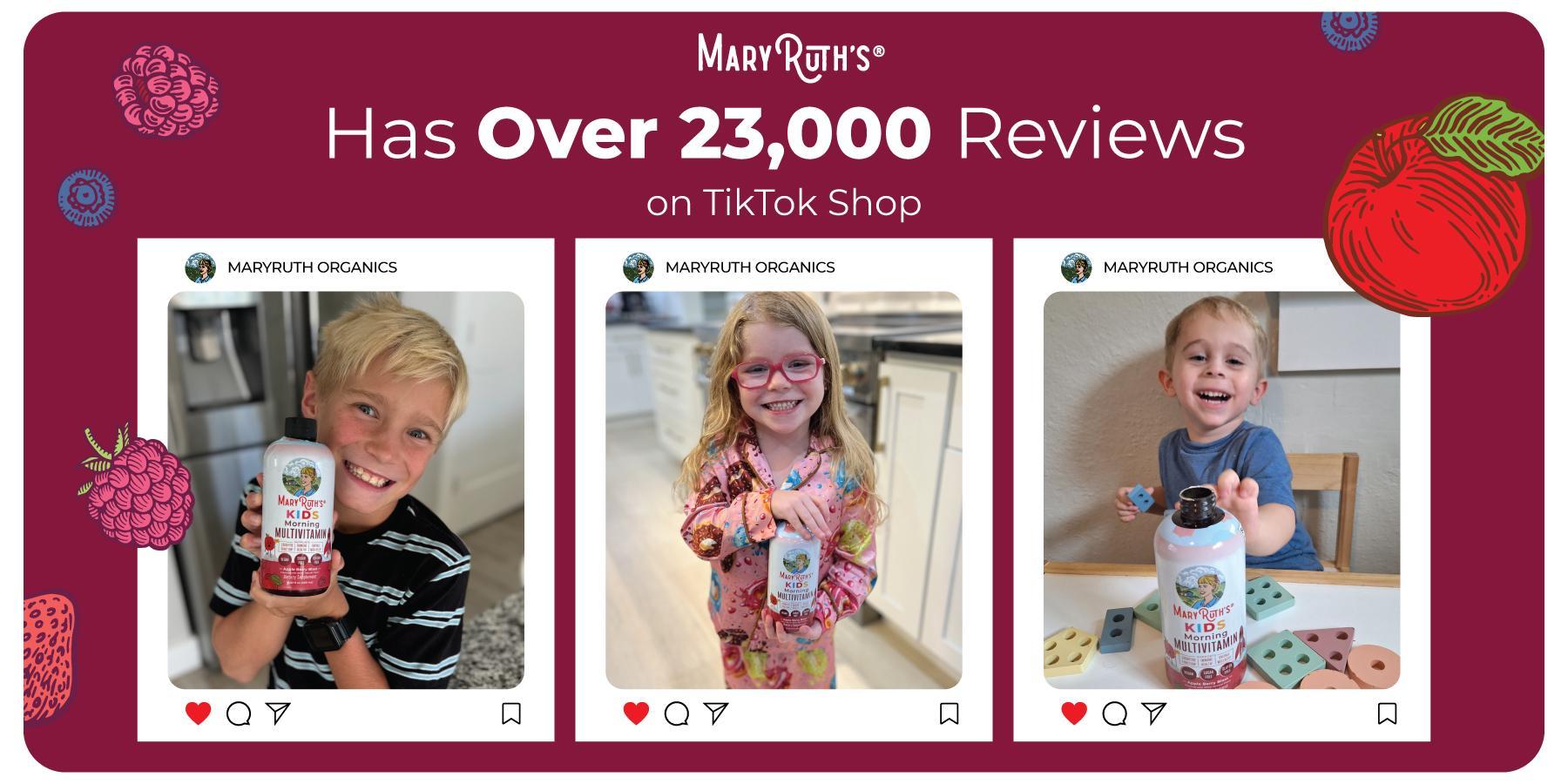 MaryRuth's Kids Liquid Morning Multivitamin - Multivitamin for Kids - Immune Support Supplement - Overall Health - Delicious - Vegan - 30-180 Servings