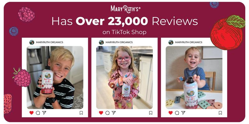 MaryRuth's Kids Liquid Morning Multivitamin - Multivitamin for Kids - Immune Support Supplement - Overall Health - Delicious - Vegan - 30-180 Servings