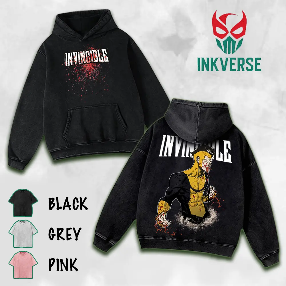 Mark Grayson- Invincible Story T-shirt v5, Shirt Invincible ss4 2026 , Mark Grayson Invincible Hoodie Sweatshirt, Men Shirt Cotton Fabric streetwear lover graphic tee