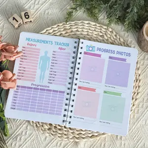 Fine Fit Fitness 12 Week Transformation exercises to restore strength Guide Total Body Recovery Meal Planner Guided Journal for Health & Wellness with Workout Guide