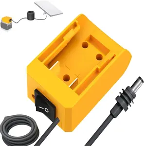 Starlink Mini Battery Adapter for Dewalt Battery Pack, DIY Power Wheel Adapter for Dewalt 20V 60V Lithium Battery with 18AWG Wire diy rc (No Battery)