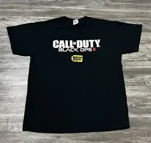 Call Of Duty Black Ops 2 Launch Event Best Buy Game Promo T-Shirt Size Large