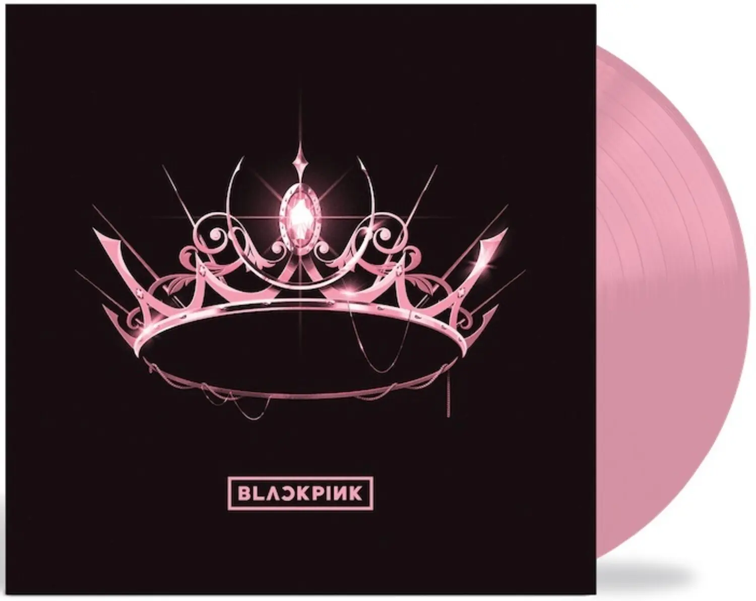 Blackpink - THE ALBUM  [VINYL RECORD - LP] Colored Vinyl, Pink