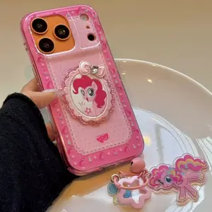 Cute Pony iPhone Case with Charm