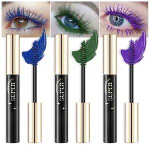 Blue Purple Green Colored Mascara for Eyelashes,Volumizing,Lifting & Lengthening Long Lasting Waterproof for Dramatic Lashes,Mascara for Older Women, Cruelty Free Eye Makeup