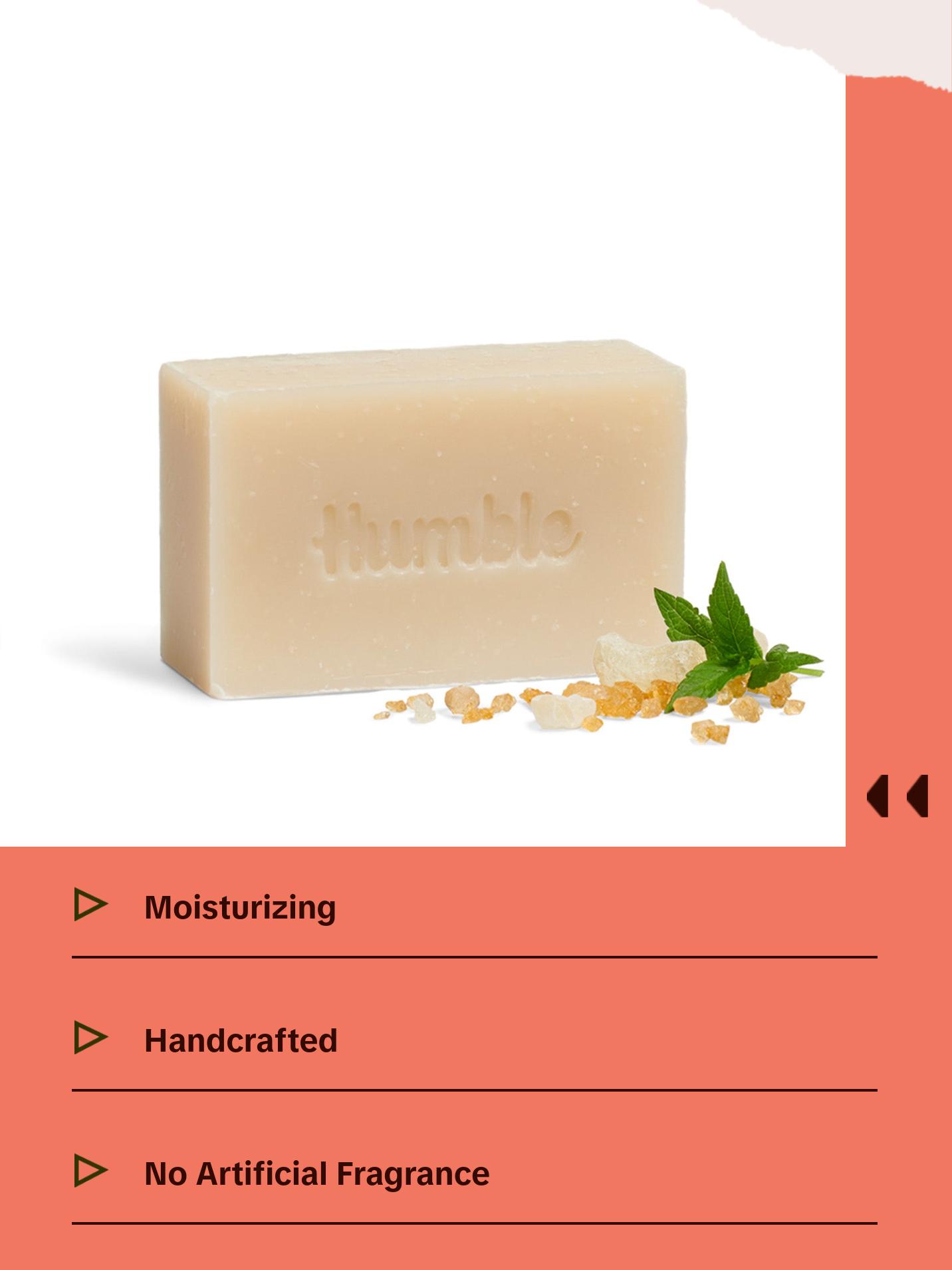 Humble Brands Moisturizing Patchouli & Copal Bar Soap