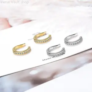 Unique Wind - Catching Ear Corrector & Rhinestone - Inlaid Ear Clips - No Piercing, Stylish & Individual Accessories