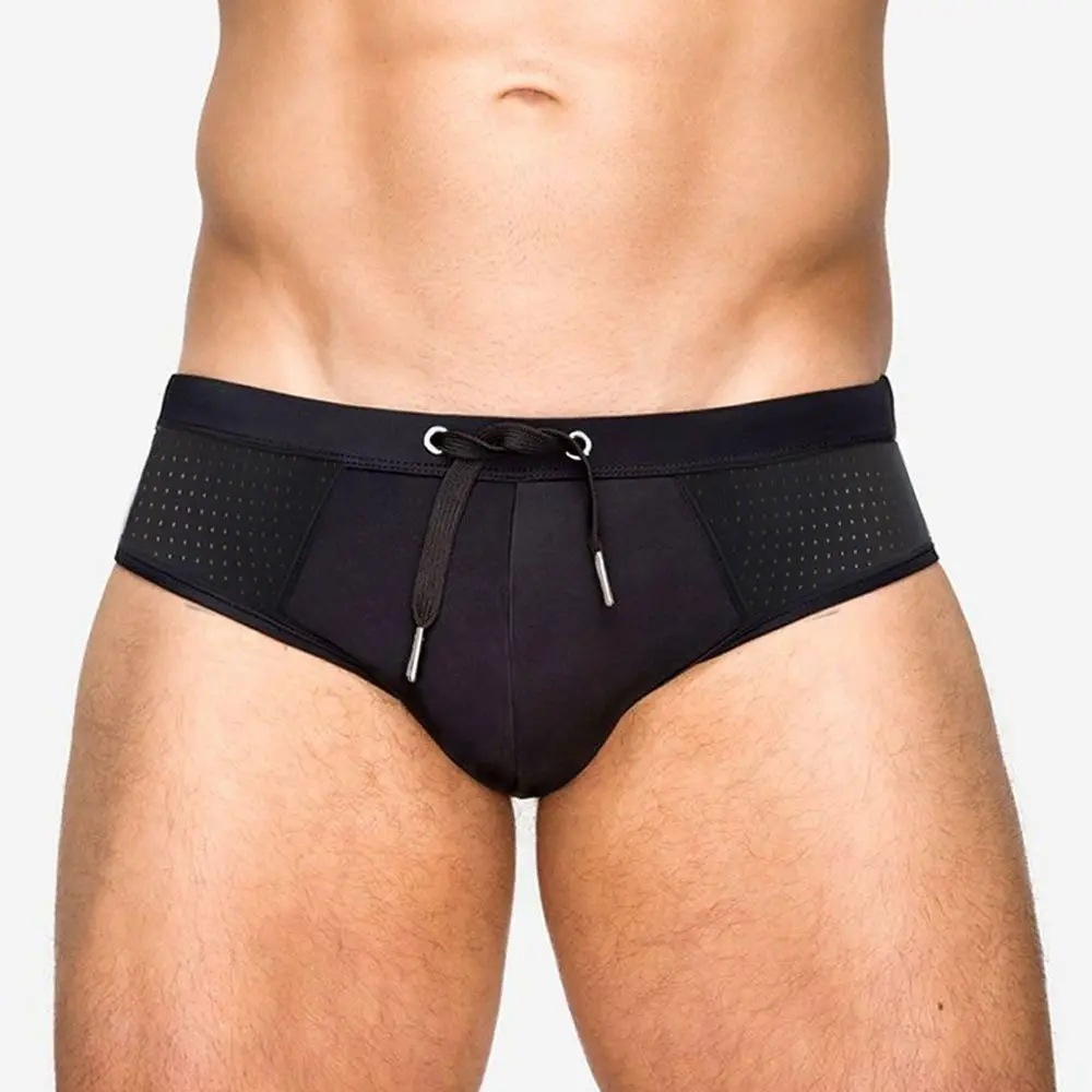 Men's Swim Briefs Swimsuit Athletic Swimwear Bathing Suit Swimming Trunks Quick Dry