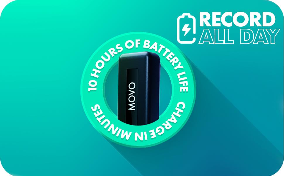 Movo - Wireless Mini | Colorful Lavalier Microphone System for Cameras | Audio Capture Kit with 164ft Range, Omnidirectional, Long Battery Life Movo - Wireless Mini | Colorful Lavalier Microphone System for Cameras | Audio Capture Kit with 164ft Range, Omnidirectional, Long Battery Life