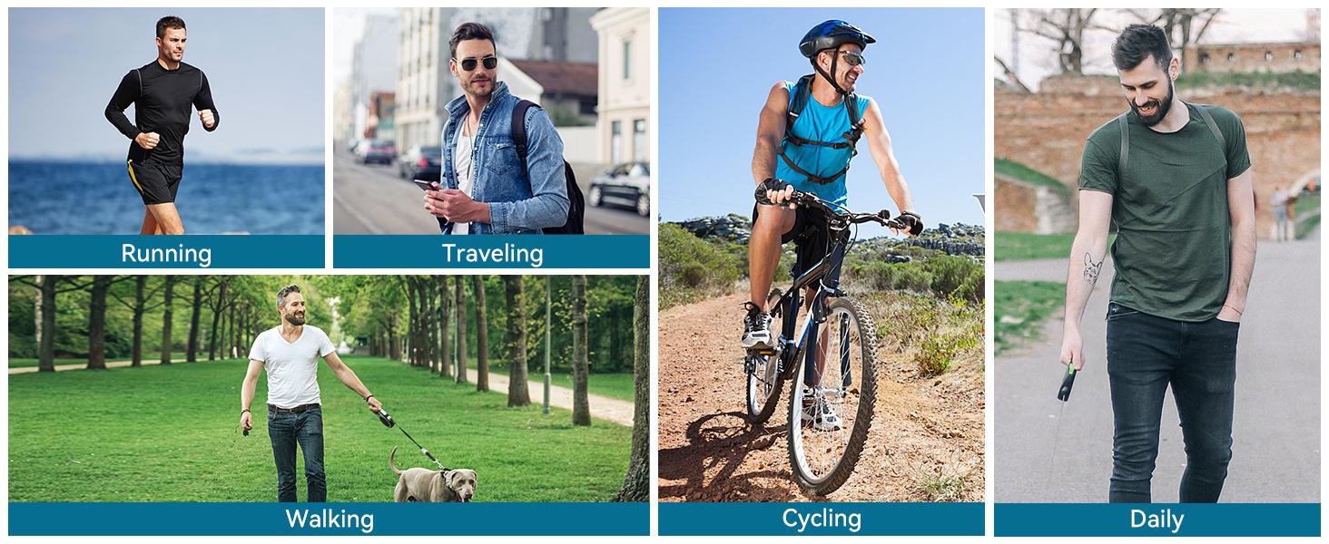 HOBIBEAR Wide Toe Men's Shoes Canvas Barefoot Sneakers Slip-On Casual Daily Walking Shoes