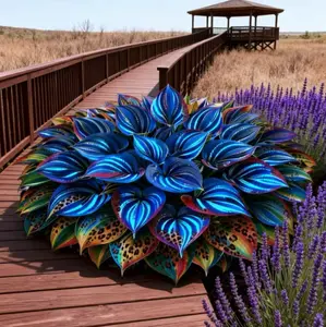 1000+ Mixed Color Hosta Seeds – Beautiful Shade Plants for Backyard Garden Lovers