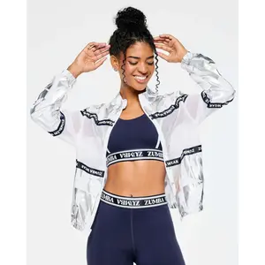 Zumba Out Loud Woven Jacket With Mesh Inserts