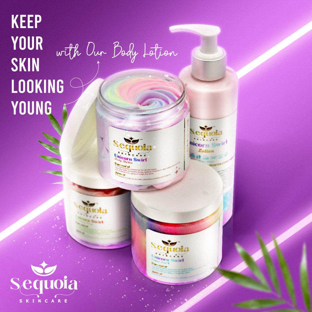 Unicorn Swirl Body Butter Organic Body Care Coconut