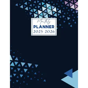 Monthly Planner 2025-2026: 2 Year Calendar Book from January 2025 Through December 2026 With Lined Daily Blocks and Motivational Quotes Paperback – July 22, 2024
