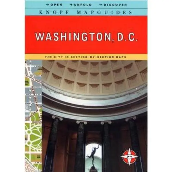 USED Book - Knopf MapGuide: Washington, D.C. by Knopf Guides (Paperback) - english