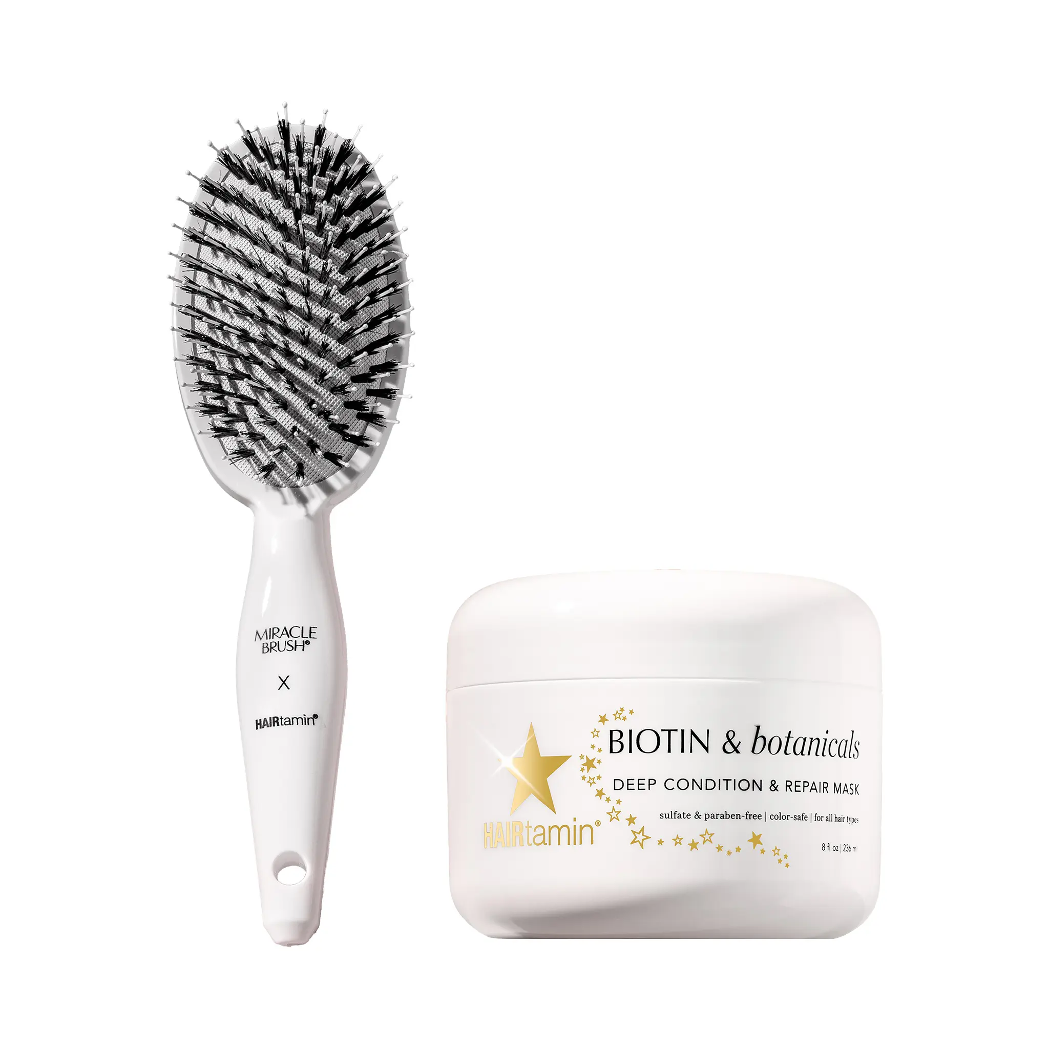 Miracle Brush + Hair Mask