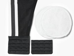 Momcozy Pumping Bra Hands Free, HF049 Upgraded Breast Pump Bra with Widened Band, Pumping Nursing Bra in One, Adjustable Straps