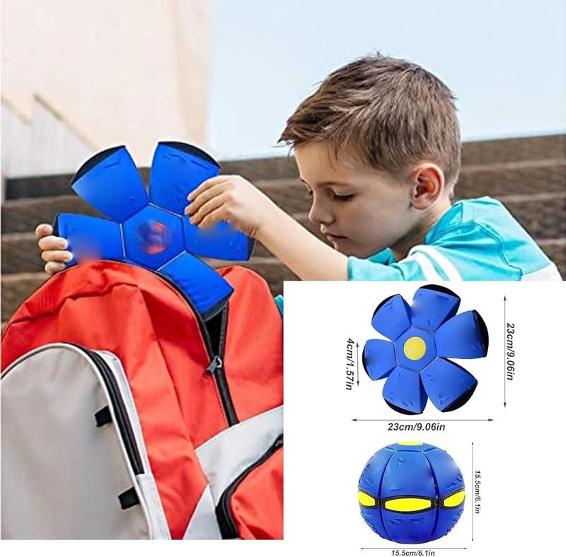 2-Pack Magic Bouncing Ball Dual Form Switchable with 6 Lights