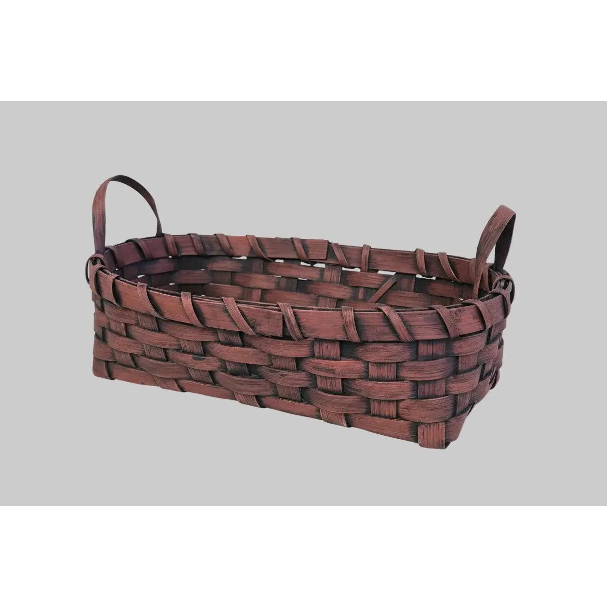 Primitive Loaf Basket Burgundy
