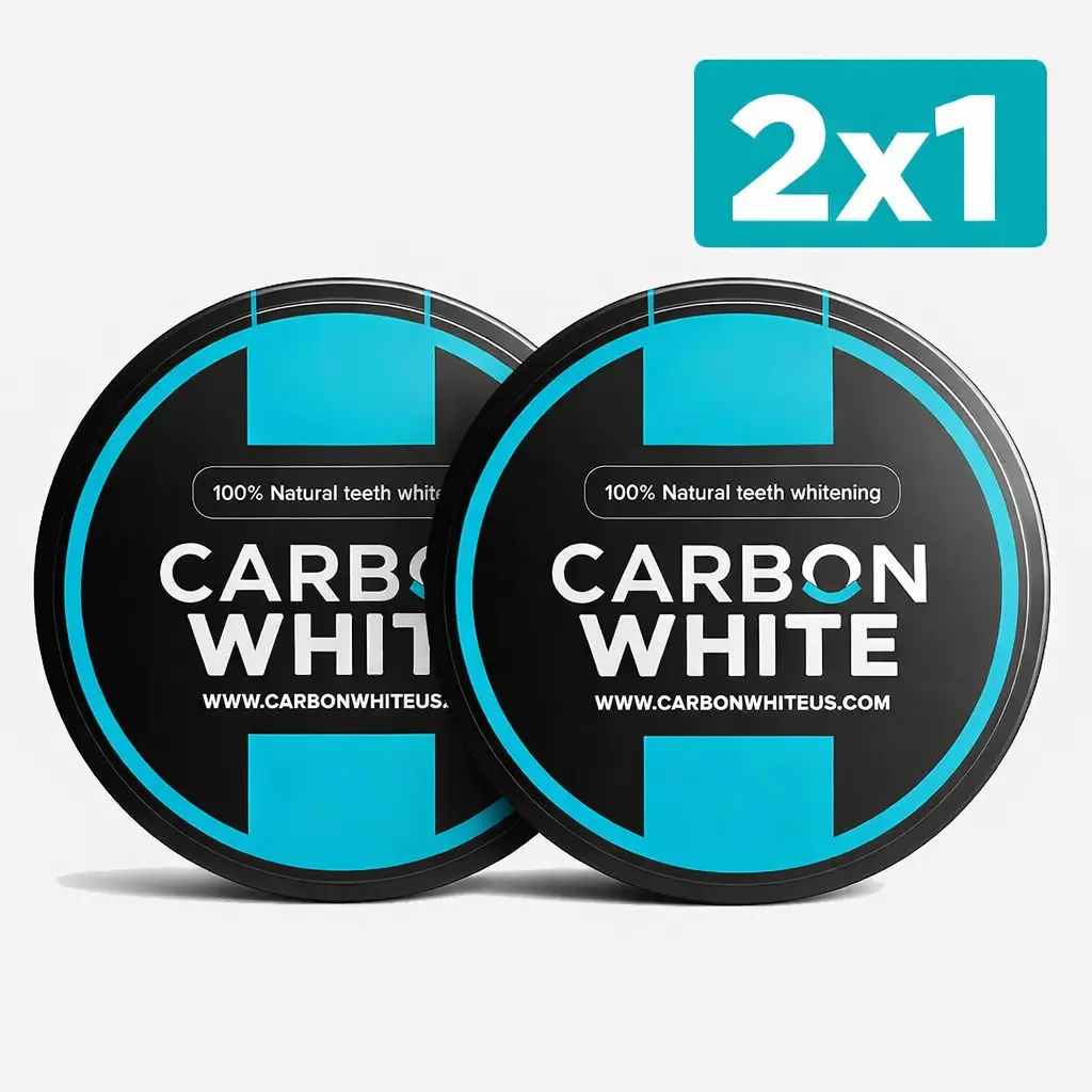 Carbon White – 2x1 Charcoal Teeth Whitener Powder – Natural, Vegan, Coconut (60g) Carbon White – 2x1 Charcoal Teeth Whitener Powder – Natural, Vegan, Coconut (60g)