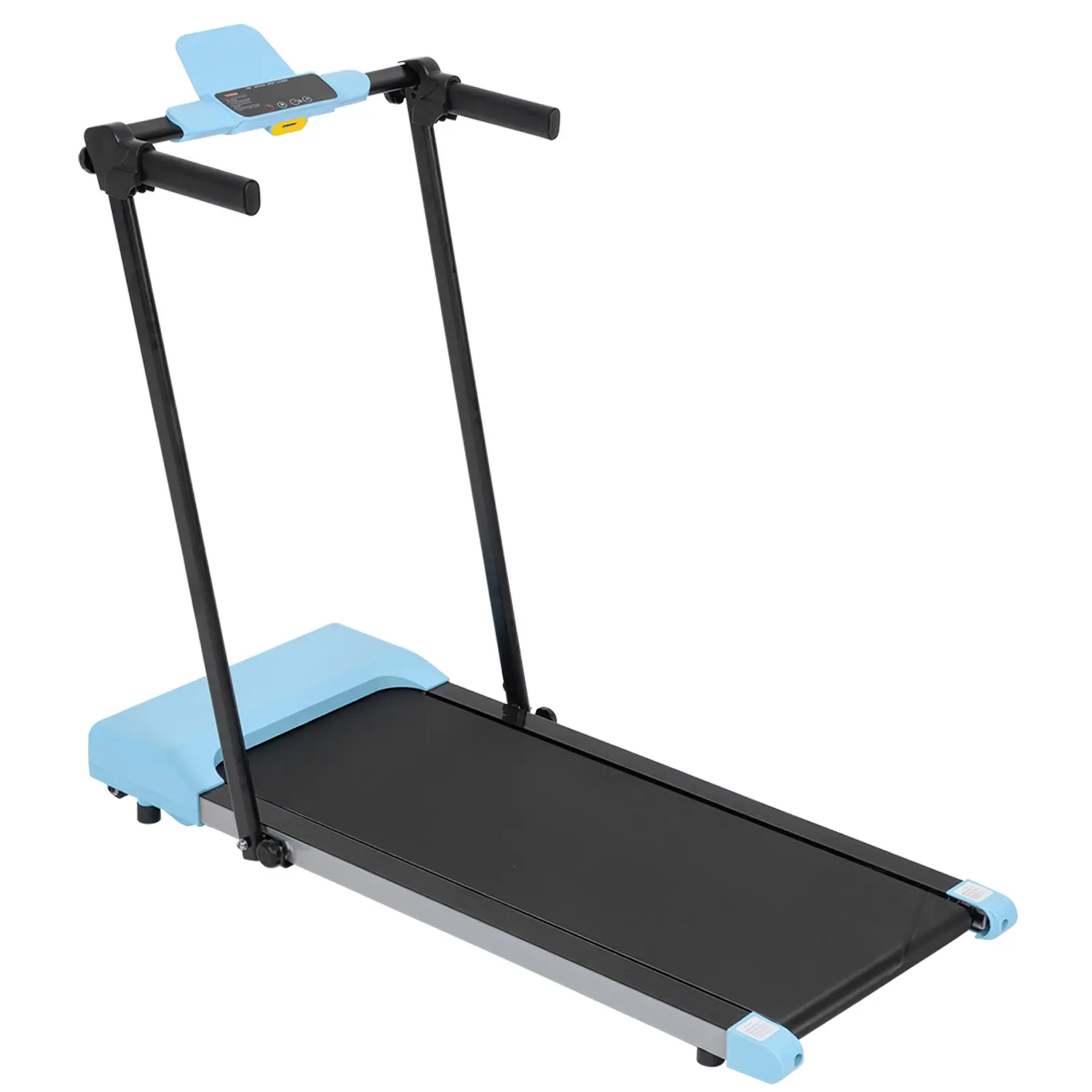 【Bellemave】Multi functional silent walking machine with 7.5mph adjustable speed, LED display screen for real-time data, built-in scroll wheel for easy movement and storage