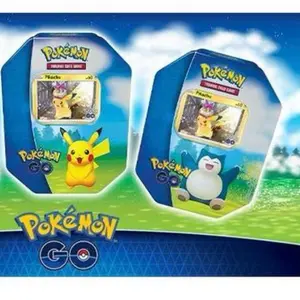 Pokémon GO Mini Collector Tin - 1 Pikachu or 1 Snorlax