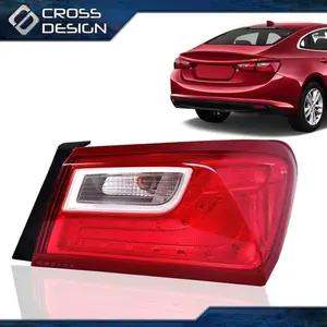 CROSSDESIGN Fit For Chevrolet Malibu 16-20 Outer Tail Light Right Side Rear Brake Stop Lamp