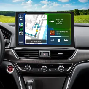 13 Inch Android 13 Car Stereo for Honda Accord 10th Gen (2018-2022), 4GB+64GB with 1920*1200 Touchscreen, CarPlay, Android Auto, WIFI, GPS, Bluetooth, SWC, FM, 4G, Rear View Camera Input