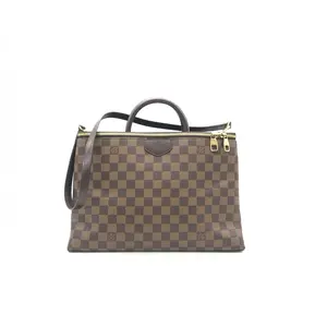 Pre-owned Louis Vuitton leather Shoulder Bags damier crossbody handbag