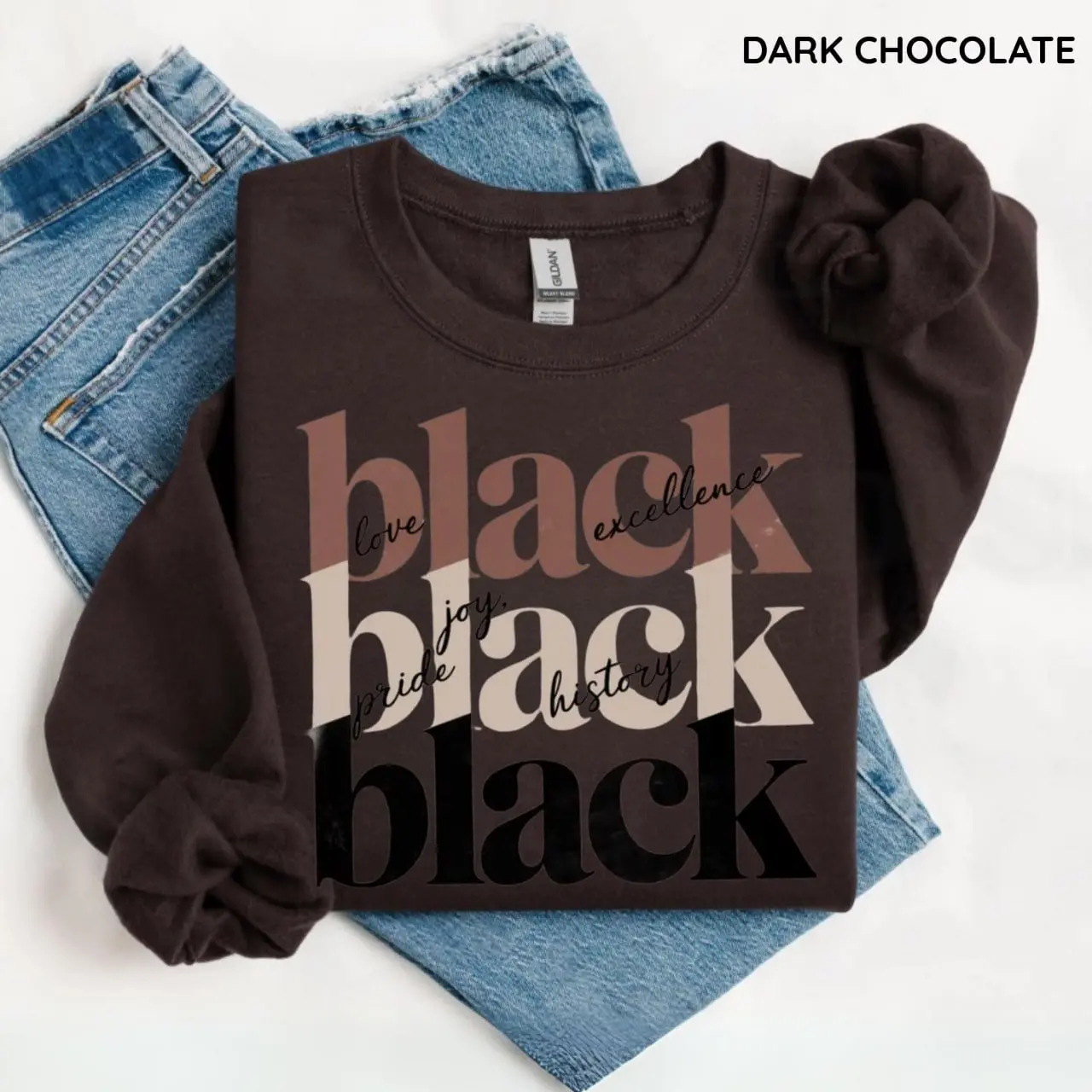 Black History Month Sweatshirt, African American Pride Crewneck, Juneteenth Inspired Apparel, Empowering Black History