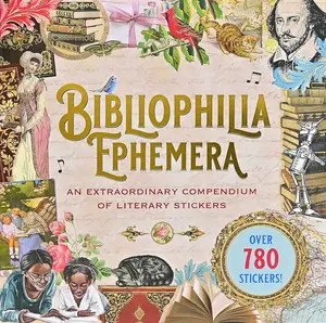 Bibliophilia Ephemera Sticker Book (over 780 stickers)