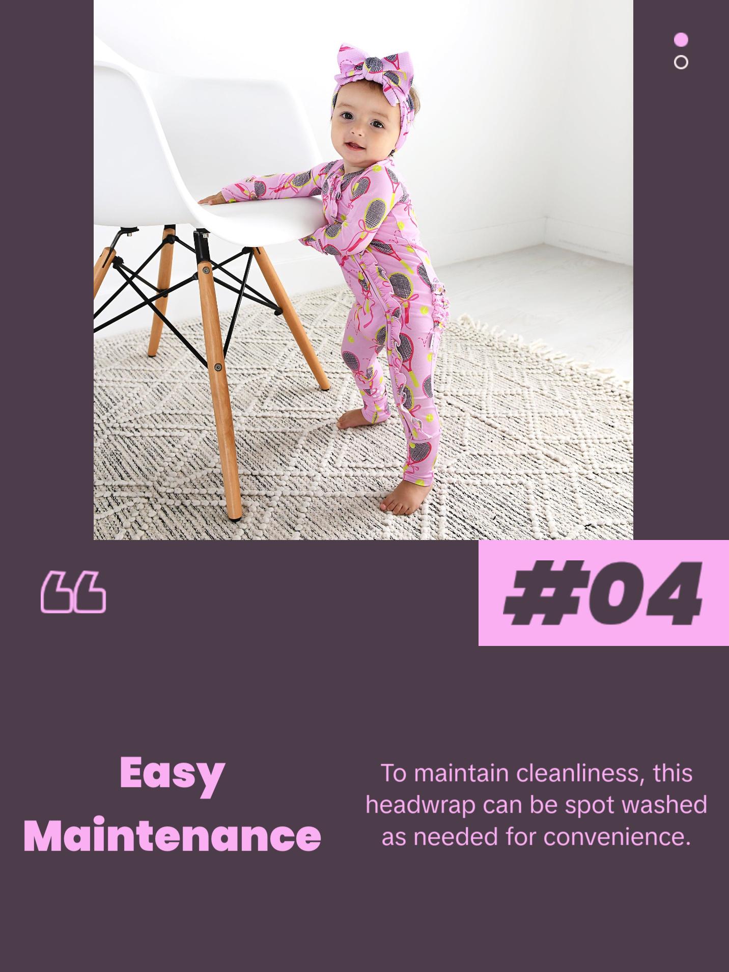 Serena Pink Tennis HEADWRAP