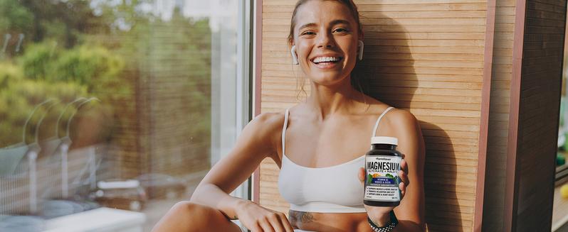 【FarmHaven】Magnesium Glycinate & Malate Complex with Vitamin D3, Supports Bone Health, Nerves, and Muscles, 60-Day Supply Dietary Supplement. Nutrition Healthcare