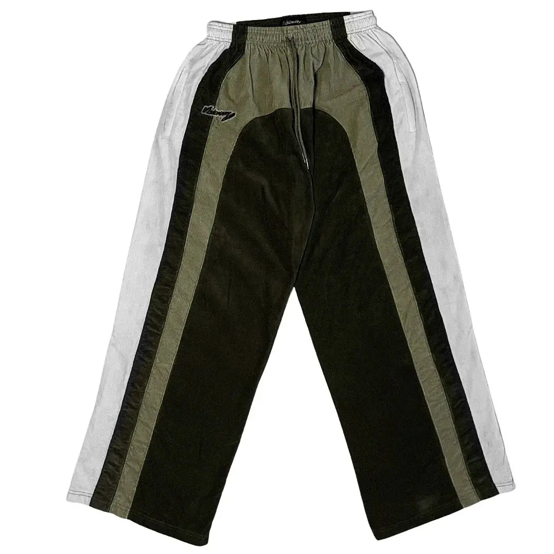 "RADIANT AURA" WIDE LEG SWEATS (TRIPLE JADE)