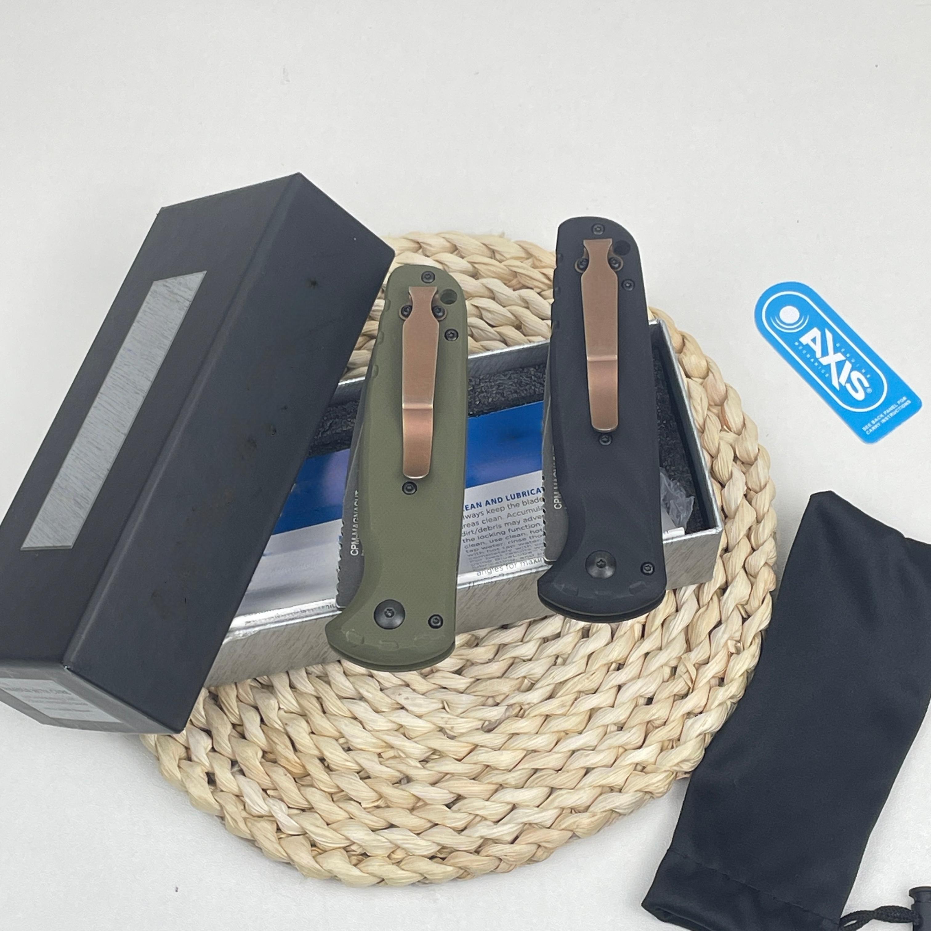 D2 Steel Folding Knife, G10 Grip, Sharp & Durable, Idealfor Camping, Hiking, and Fishing Trips