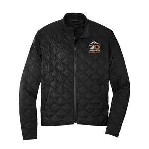 AO Unisex Quilted Full-Zip Jacket (Embroidery)