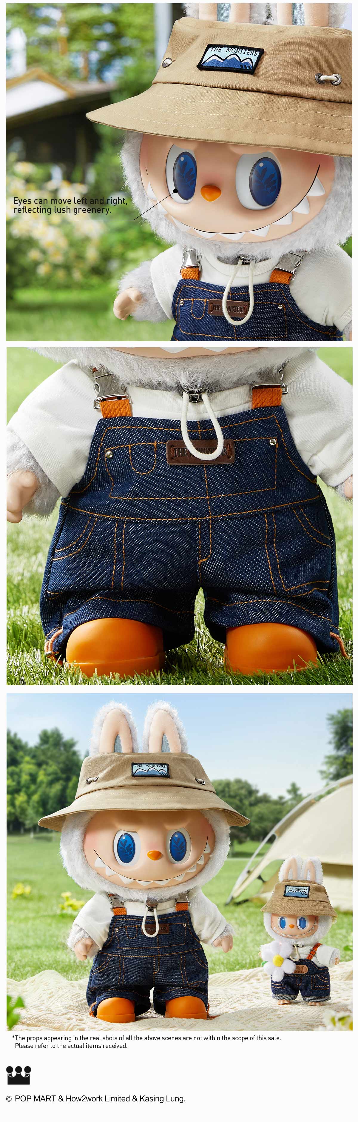 [Spanish]-THE MONSTERS Fall in Wild Series – Muñeco de Peluche de Vinilo