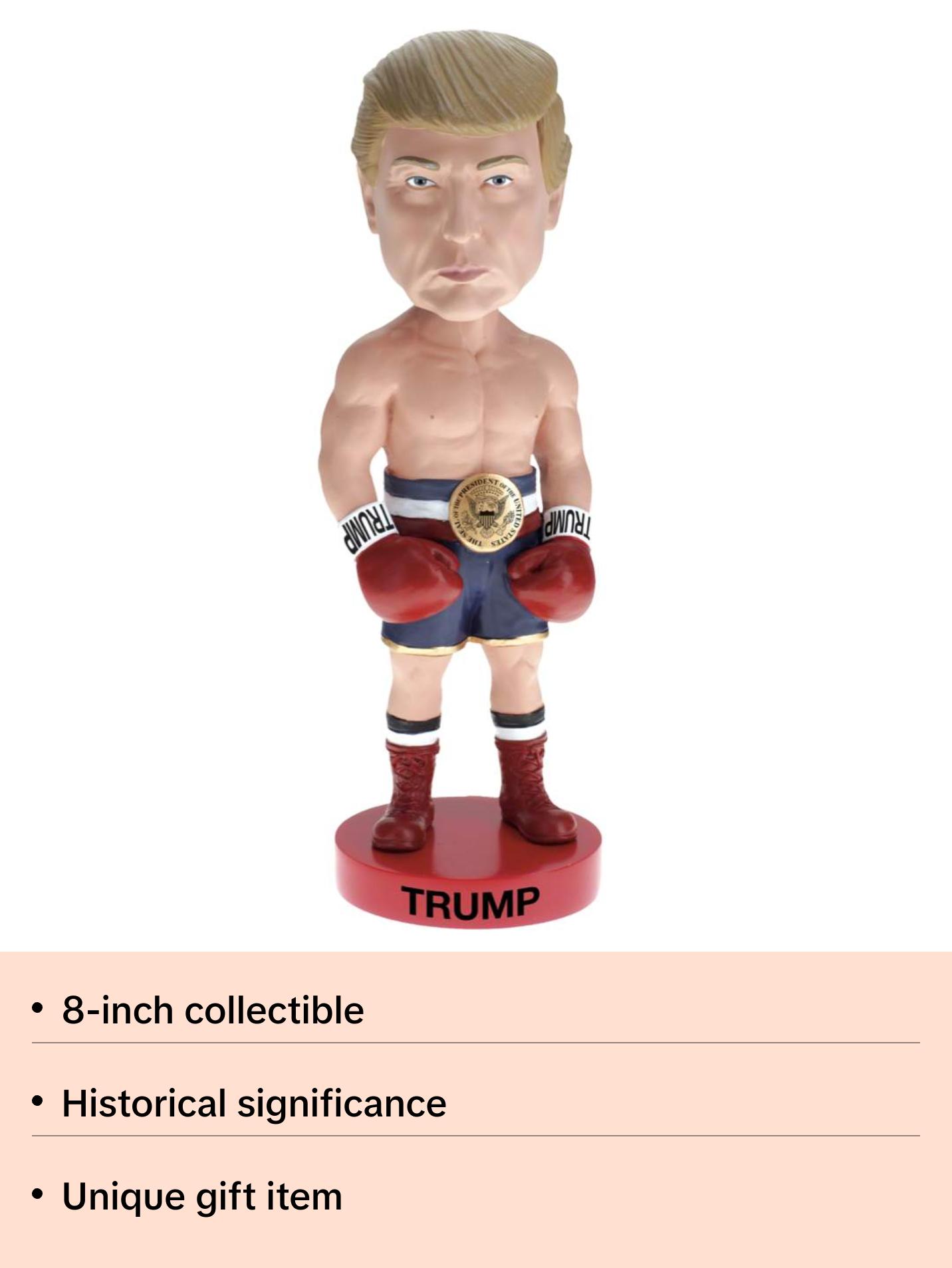 Donald Trump Boxer Bobblehead