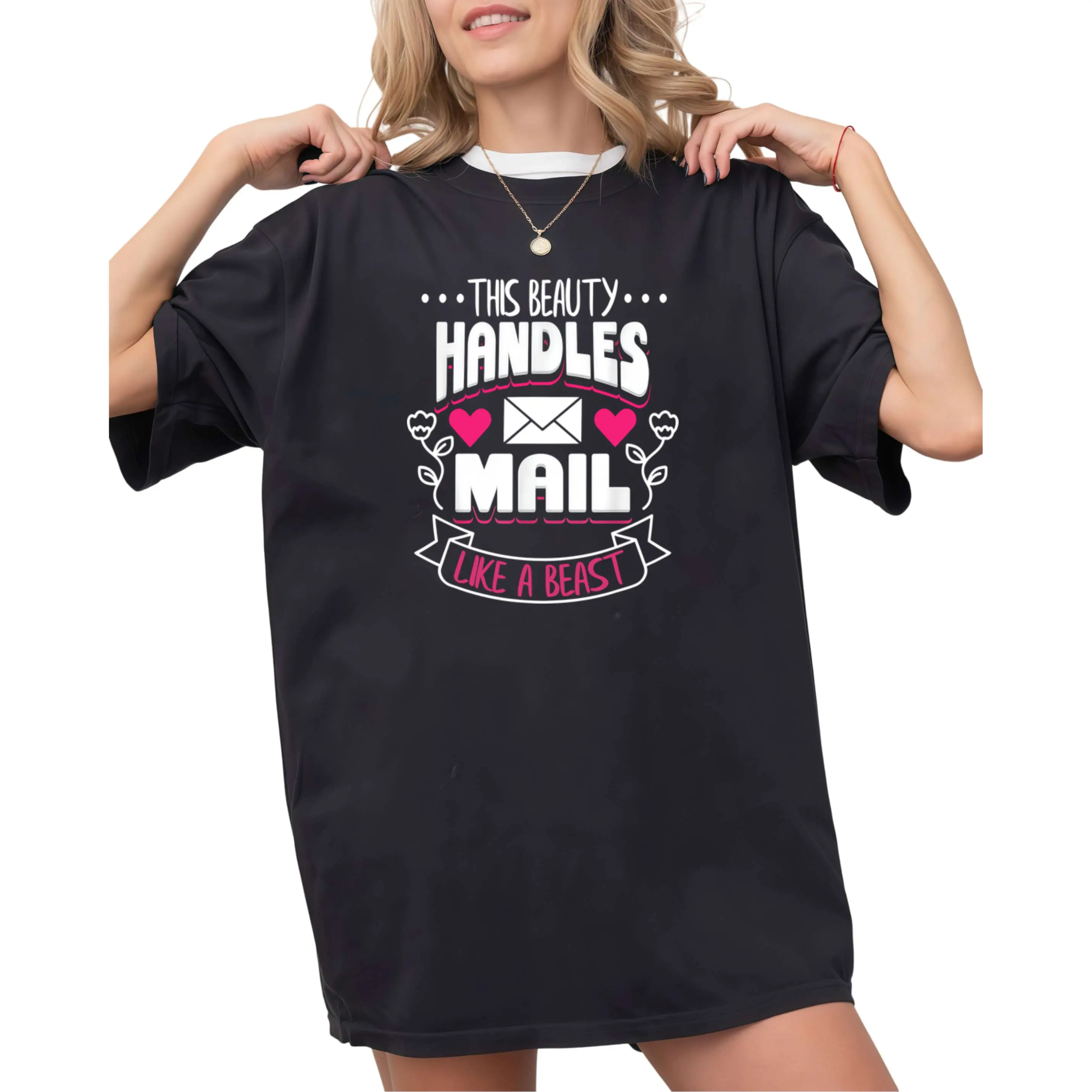 Postal Worker Mail Carrier T-Shirt - Pure Retro Mail Handling Graphic, Unisex for men & women, Postal Service Carrier Apparel